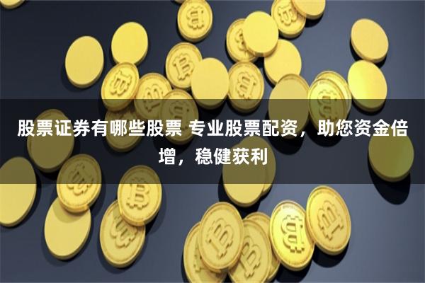 股票证券有哪些股票 专业股票配资，助您资金倍增，稳健获利